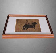 抚松书画装裱配框服务案例